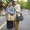 Shoulder Bag Unisex Nylon Multi Pocket Large Capacity Daily Commute