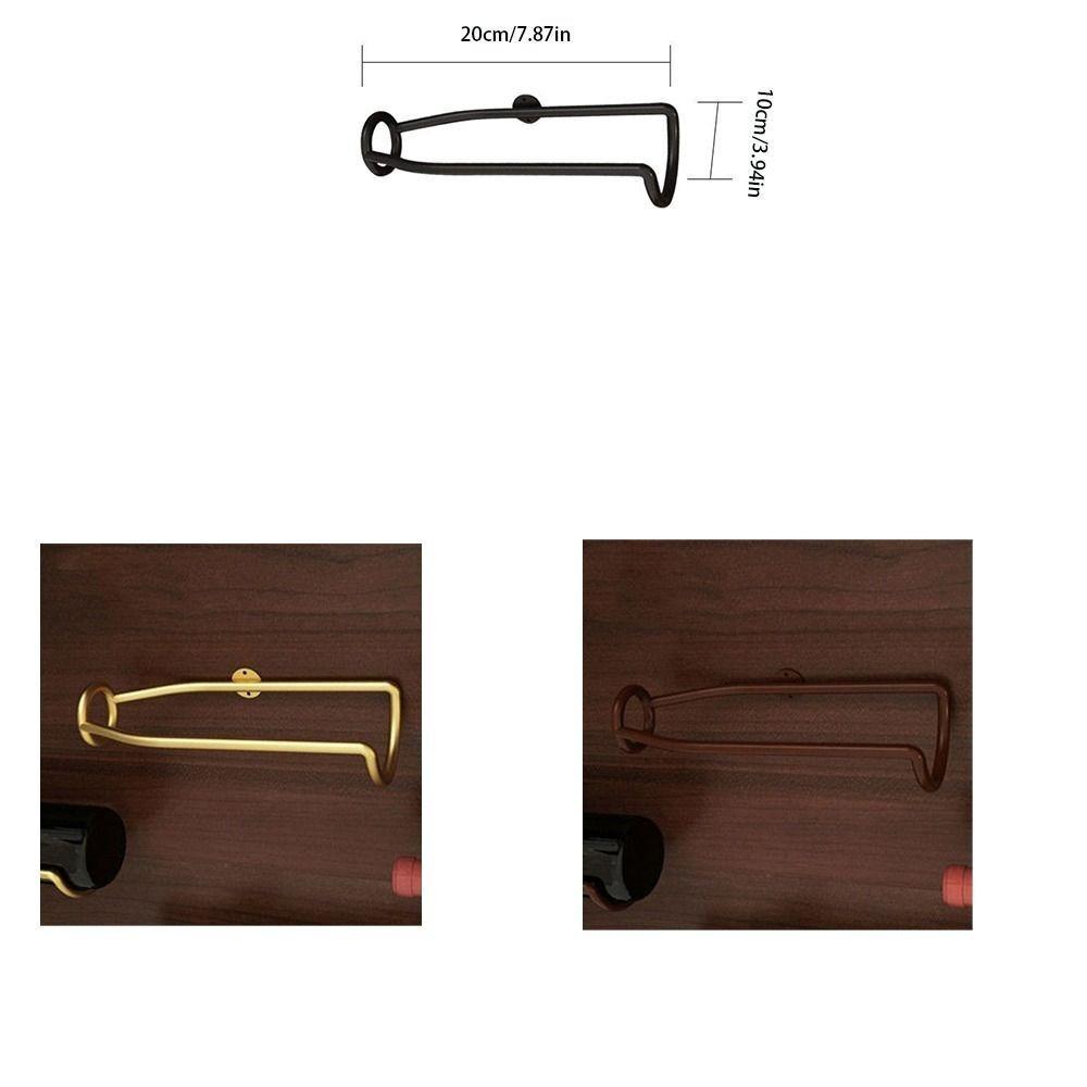 Single Decorative Frame European Style Wine Bottle Holder Creative Display Rack