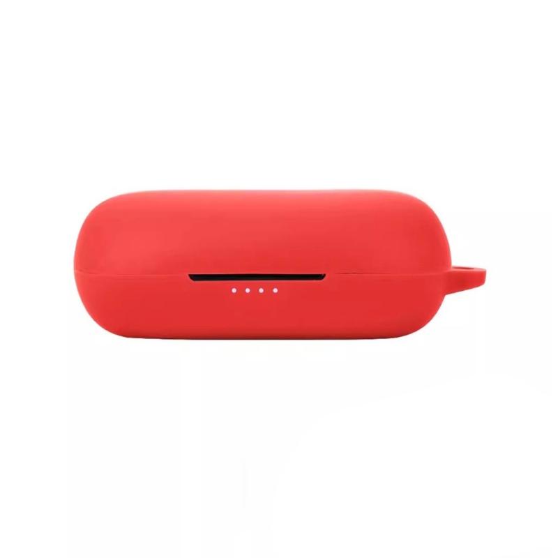 Earphone Silicone Cover for HOLY Waterproof Cover Wireless Earbuds Case Headset Sleeve Housing Flexible Shell красный