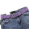 Design Vintage Ladies Dress Strap Double Pin Buckle Waistband Nylon Braided Belt Weave Waist Band