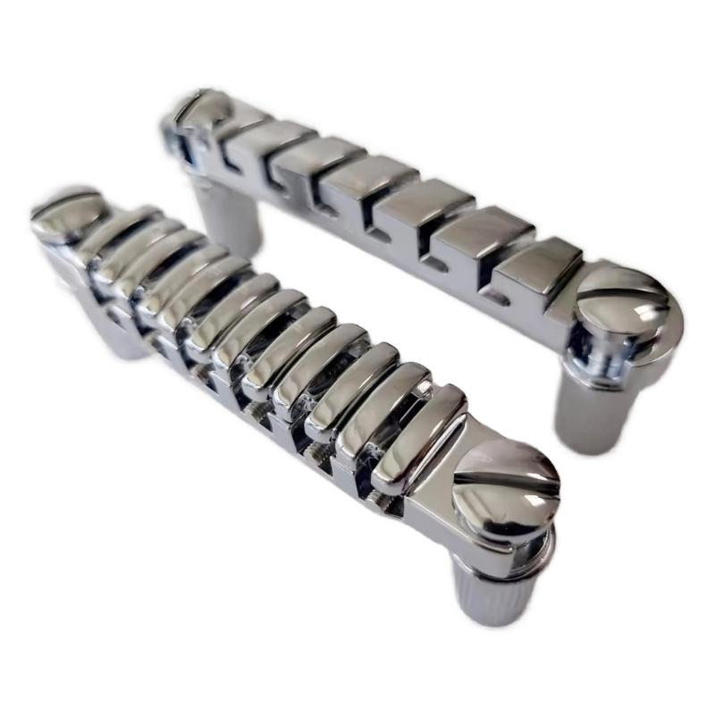 

Быстрая замена гитарный бридж хвостовик бридж для электрогитары расстояние между струнами верхнее крепление струн отдельные седла прочный серебряный