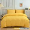 Soft Brushed Microfiber Bedding Set Solid Color 4-Piece Comforter Cover Queen King Full Twin