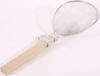 Three Snow Professional Scooping Net with Wooden Stainless Professional Scooping Made In Three Snow Shinetsu Works 10015 Handle, Medium, 18-8 Steel,