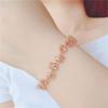 Purple Gold Simple Star Lianxing Bracelet Plated Rose Gold Jewelry Women'S High-End Temperament