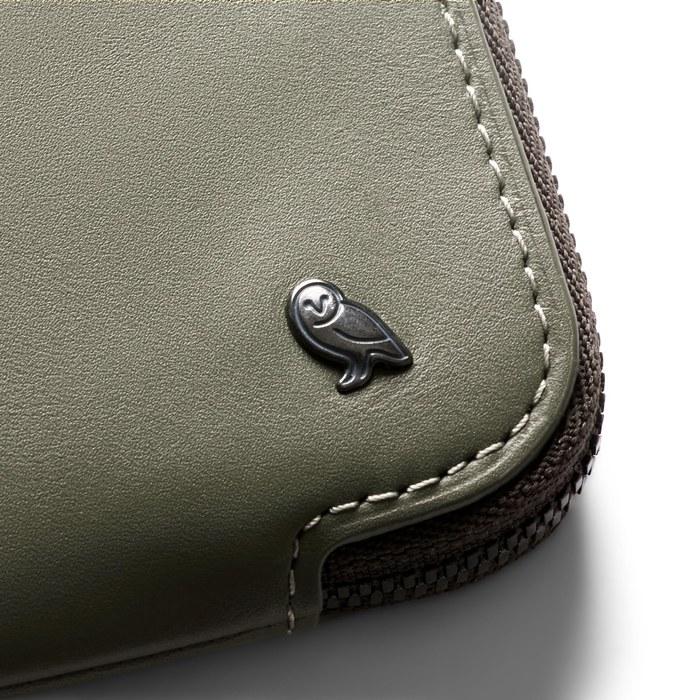 [Bellroy] Card Pocket Slim Leather Wallet - Willow One Size