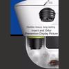 652F Toilet Flange Sealing Rings Check Valves Rubber Rings Toilet Bowl Gasket Flange Rings with Backflow Prevention Valves