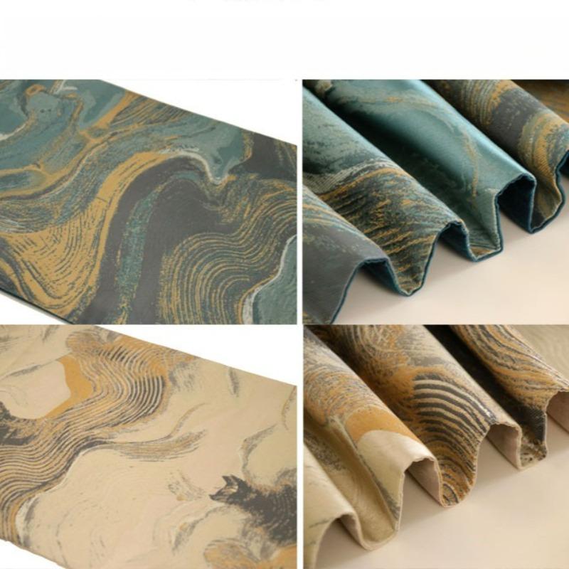 Nordic Modern Textured Table Flag Flowing Sand Painting Long Table Cloths High End Jacquard Fringe Tea Table Runner Home Hotel Club Decoration