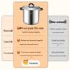 maxcook 304 Stainless Steel Induction-Compatible Stockpot