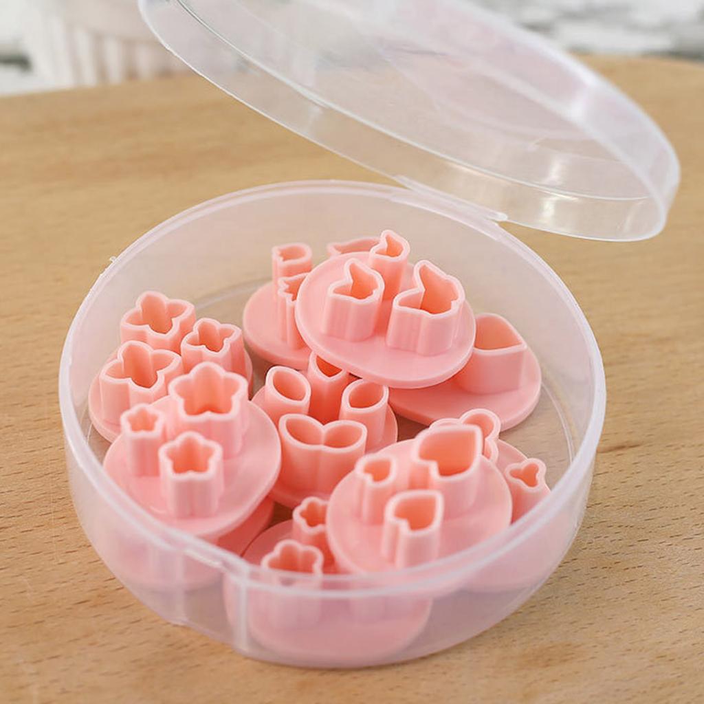 10pcs Flower Pattern Clay Cutter 3D Pottery Earrings Mold Handmade Clay Tool for Jewelry Making Earrings Frame Practical