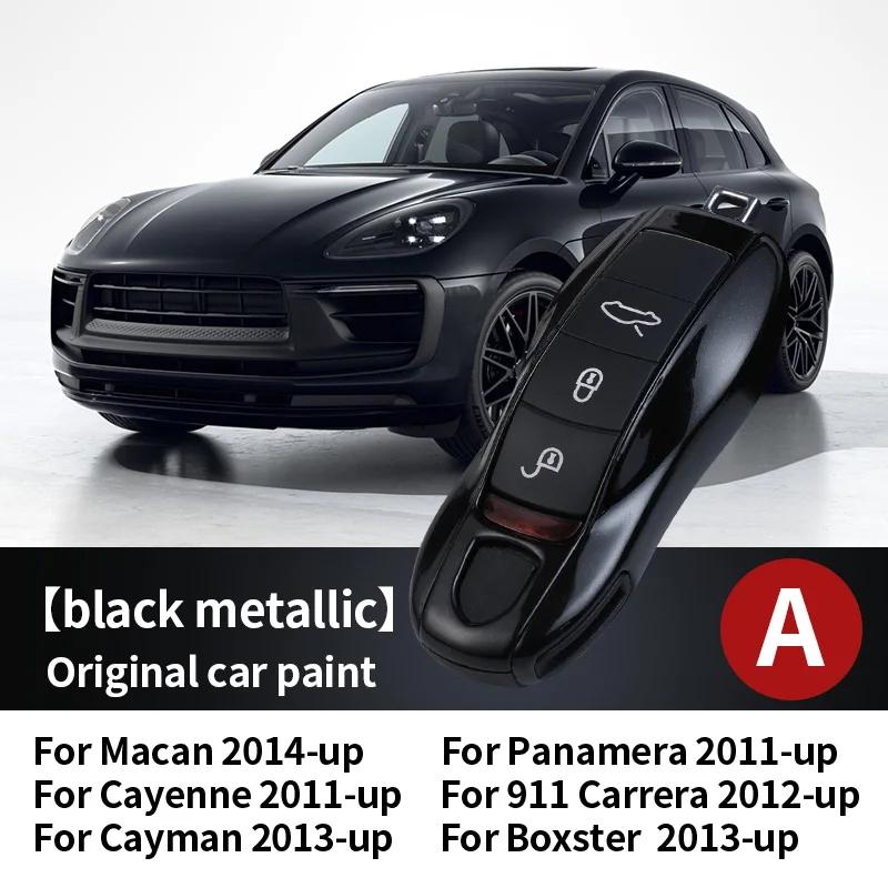 Car Key Paint Protective Case Keyless Cover For Porsche Cayenne Mancan Panamera 911 718 Boxster Cayman Taycan Replacement Shell