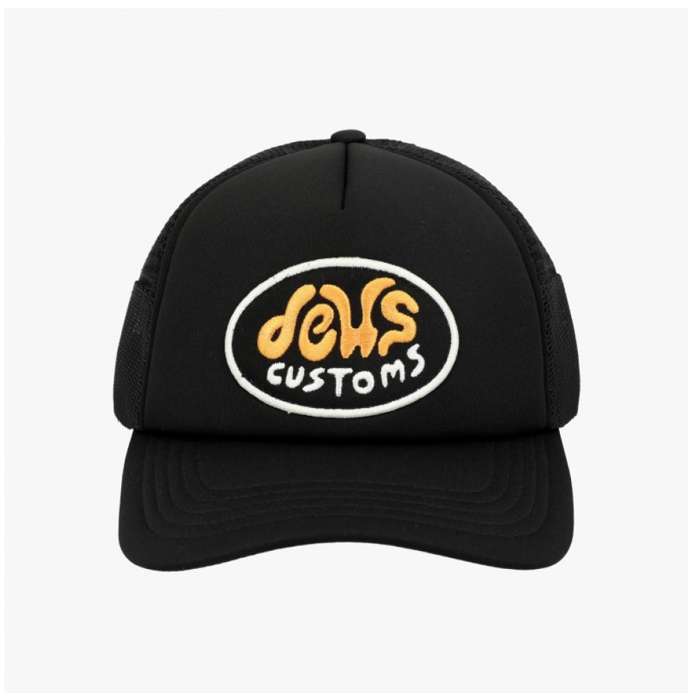 Deus Ex Machina Trucker Ballcap Dmp257998 Blk  Mazey 