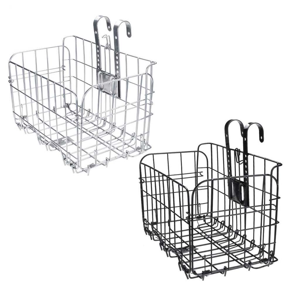 Metāla Velosipēdu Velosipēdu Salokāmi Velosipēdu piederumi Priekšējais aizmugurējais grozs Velosipēdu paliktņi Velosipēdu grozs Bagāžas plaukts