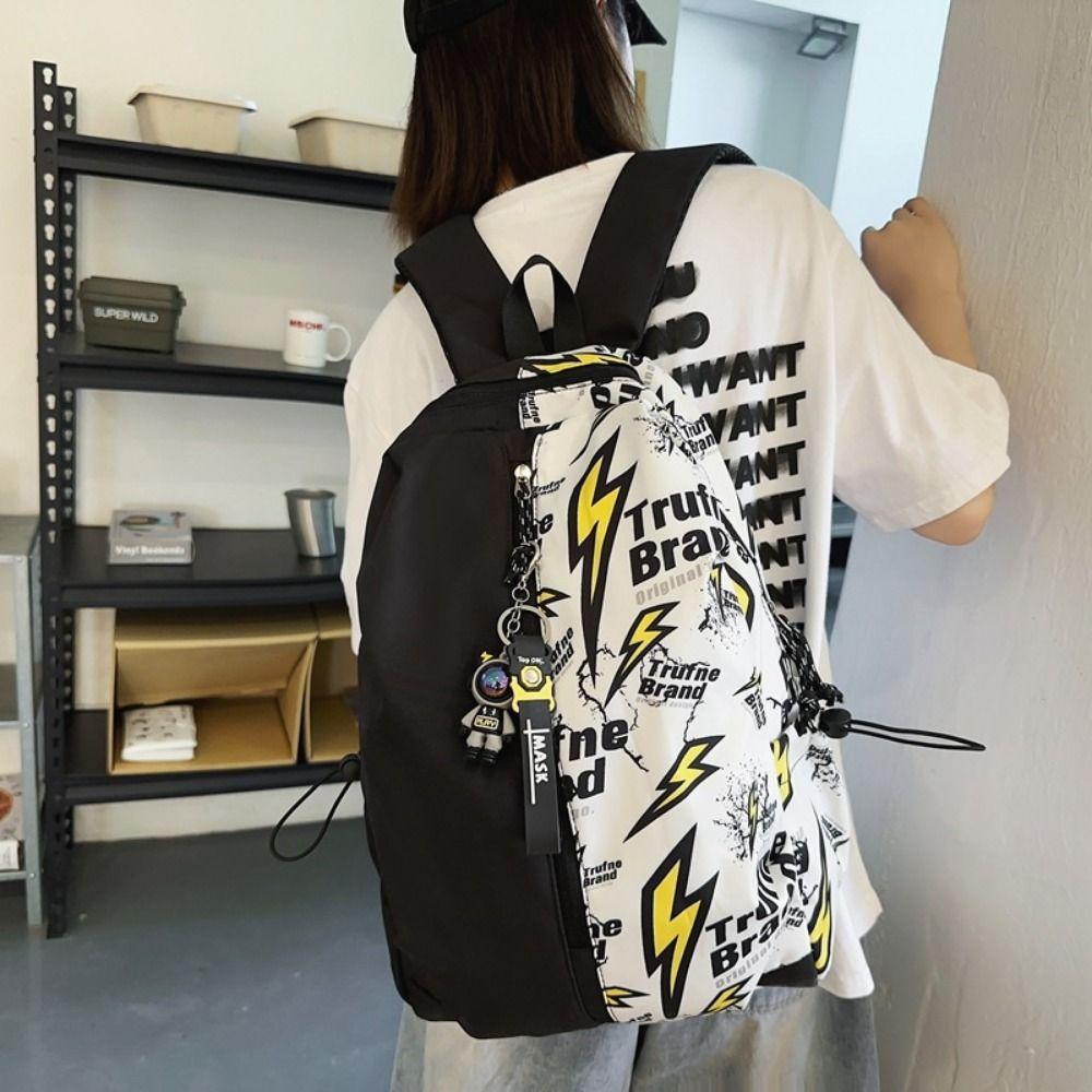 

Wear-resistant Outdoor Travel Bag Multiple Pockets Students School Bags Elementary School синій