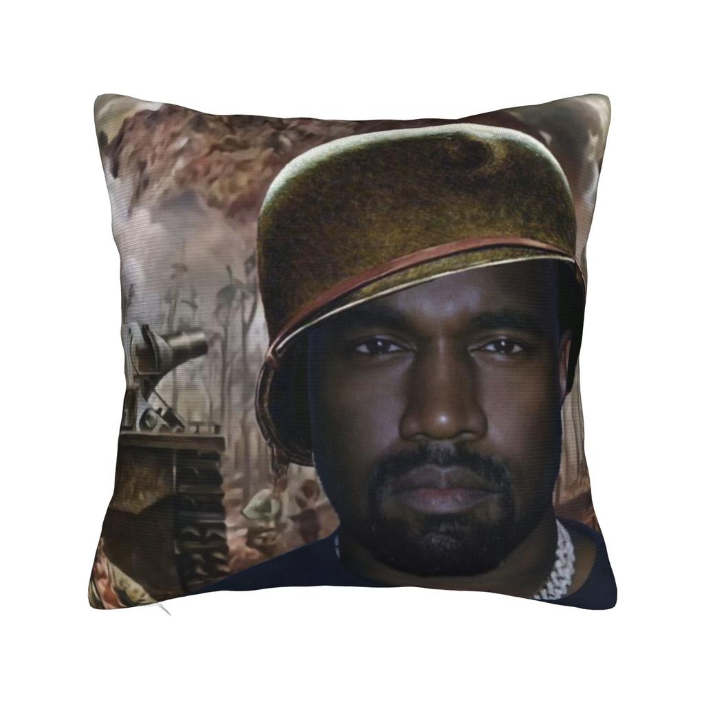 K-kanyes W-wests Funny Meme Pillowcase Accessories Soft Cushion Cover Decorations Throw Pillow Case Cover Seater Multi Size