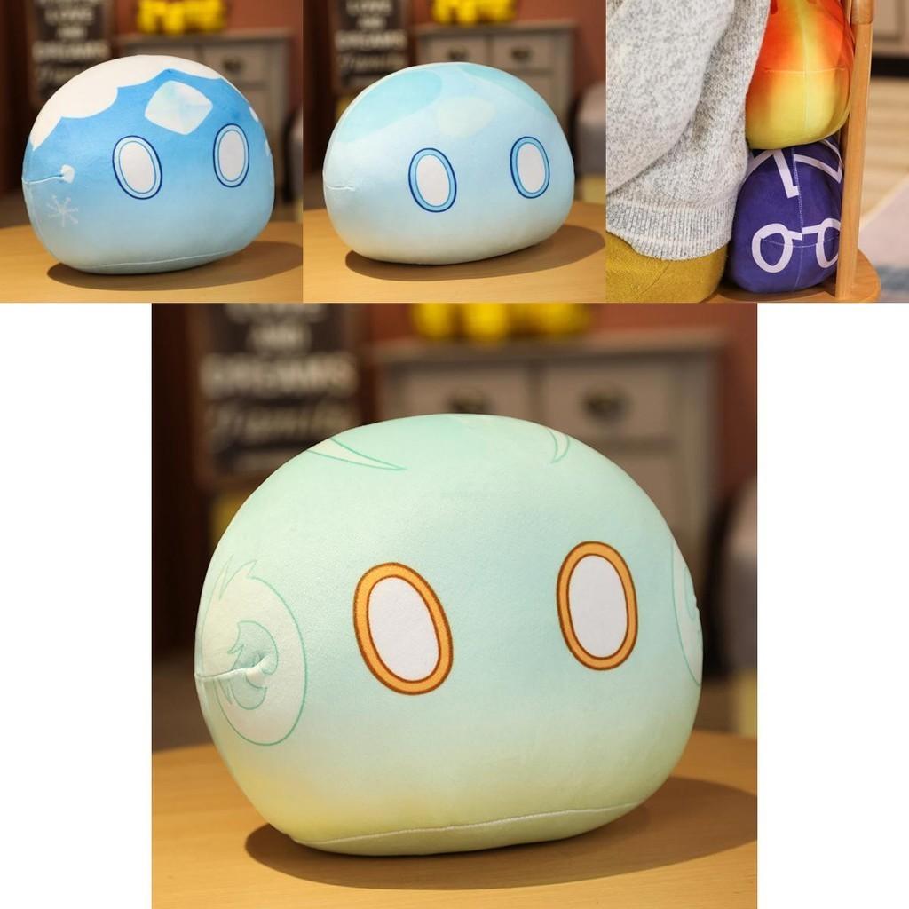 Genshin Impact Slime Theme Adorable Plush Dolls Perfect Kids Gift Cartoon Pillow