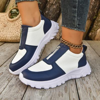 Plus Size Shoes for Women Autumn Fashion Round Toe Flats 36-44 Comfortable Non-slip Sneakers Casual Zapatos De Mujer Women Shoes