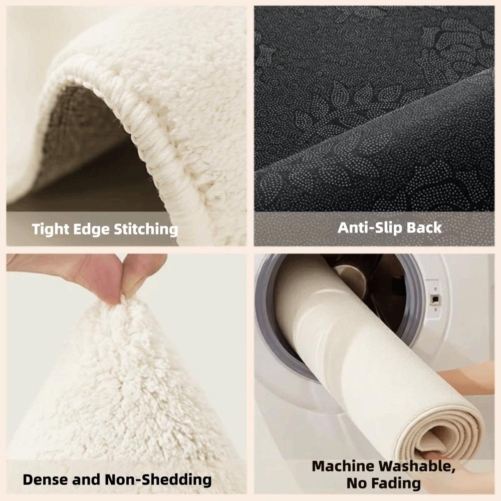 Dense Pile Entry Doormat Machine Washable Door Mat Comfortable Bathroom Floor Mat  Bathroom Doorway