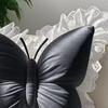 Butterfly Throw Pillow Decorative Butterfly Pillow With Lace Trim Princess Style Stuffed Pillow For Living Room Home Decor