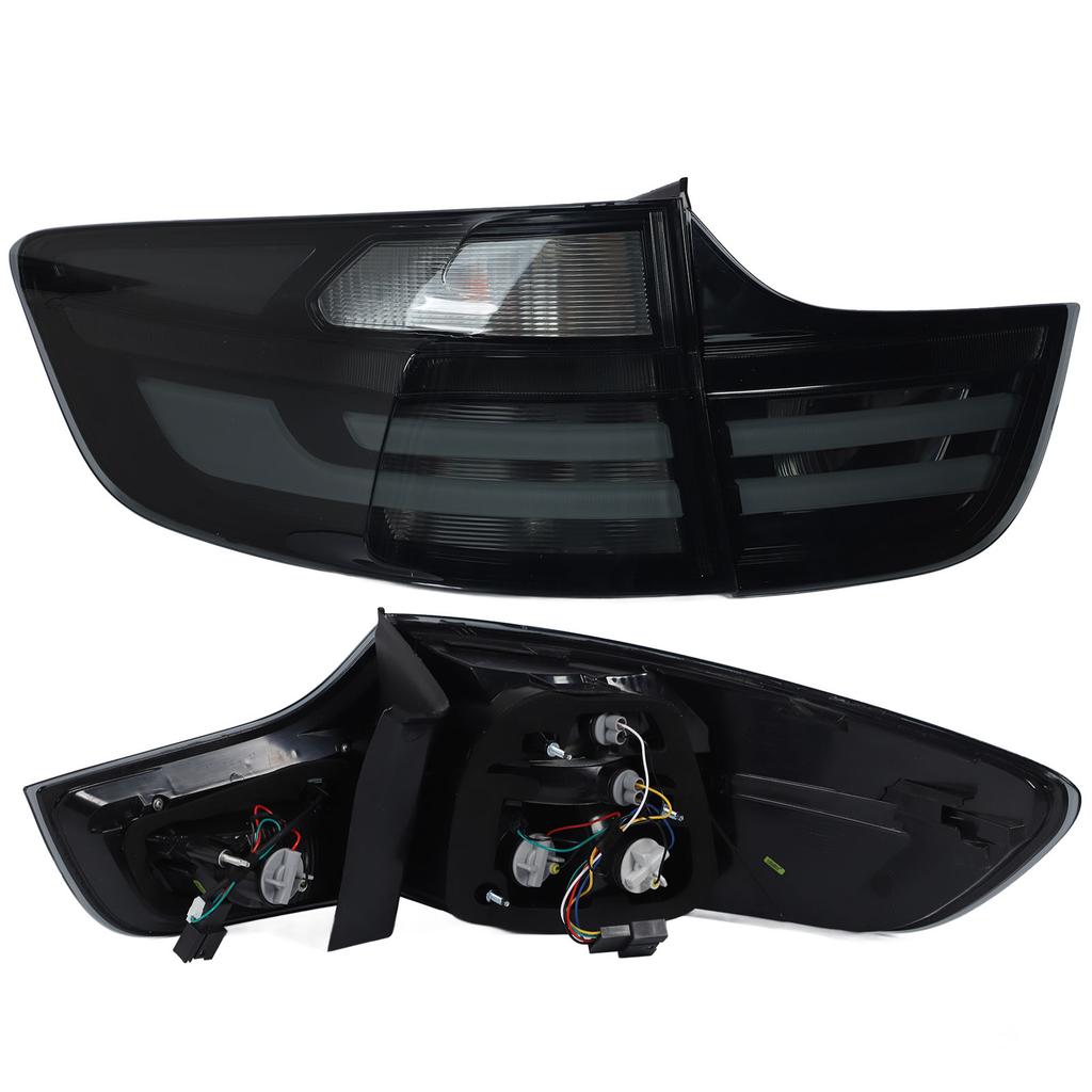 LCI Style LED Tail Lights Rear Brake Turn Signal Running Reverse Fog Lamp Fit for X6 E71 E72 X6M 2008 to 2014