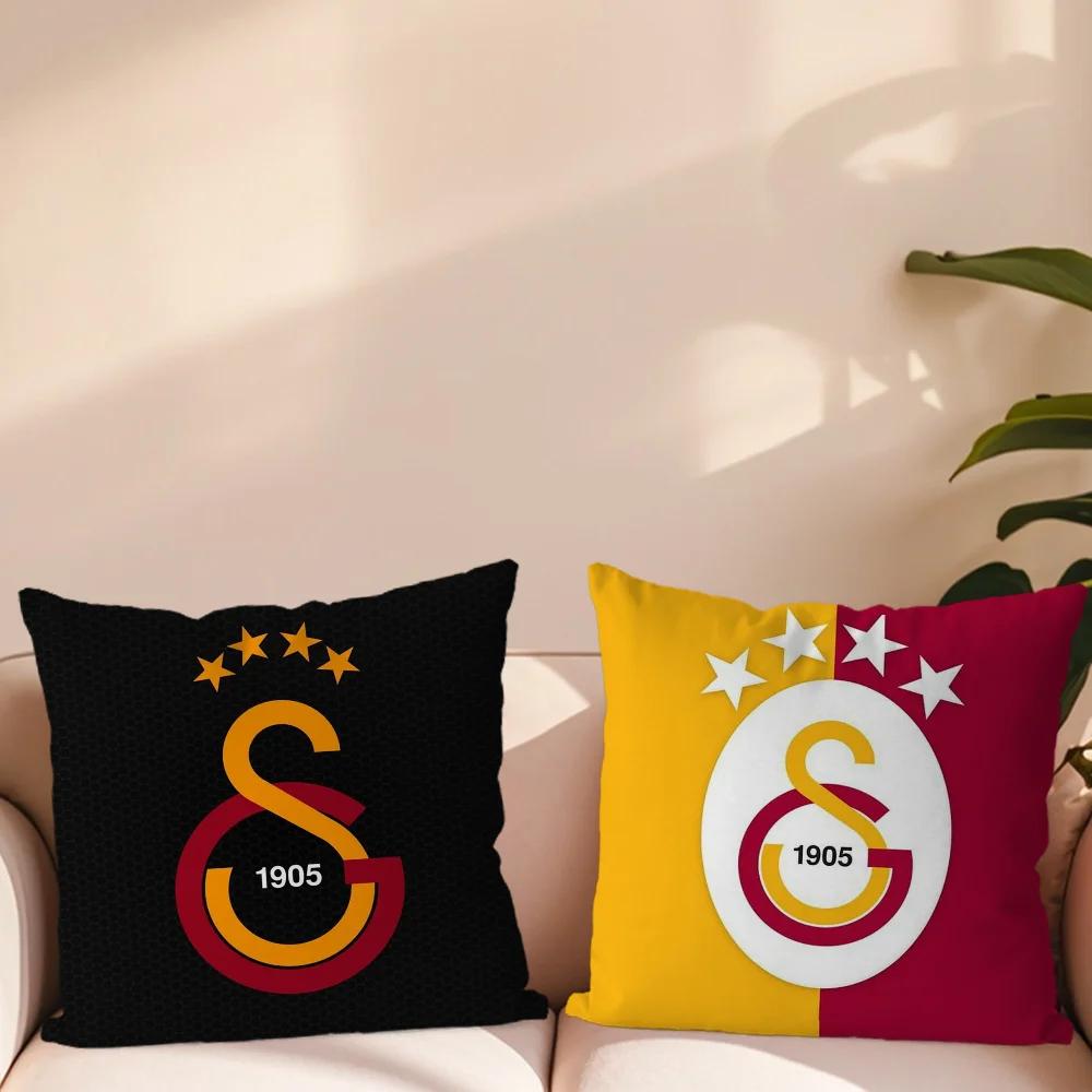Turkey Sport-G-Galatasaray Club Pillow Case Sofa Bedside Table Bedroom Backrest Living Office Cushion Printed Square Multiple
