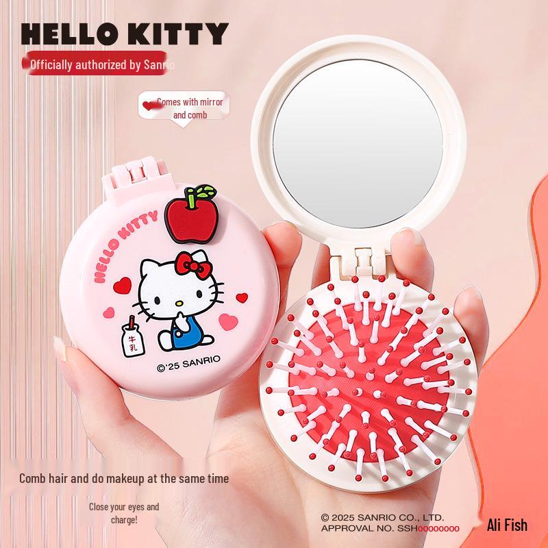 Sanrio Licensed Cute Cartoon Heart Air Cushion Massage Comb