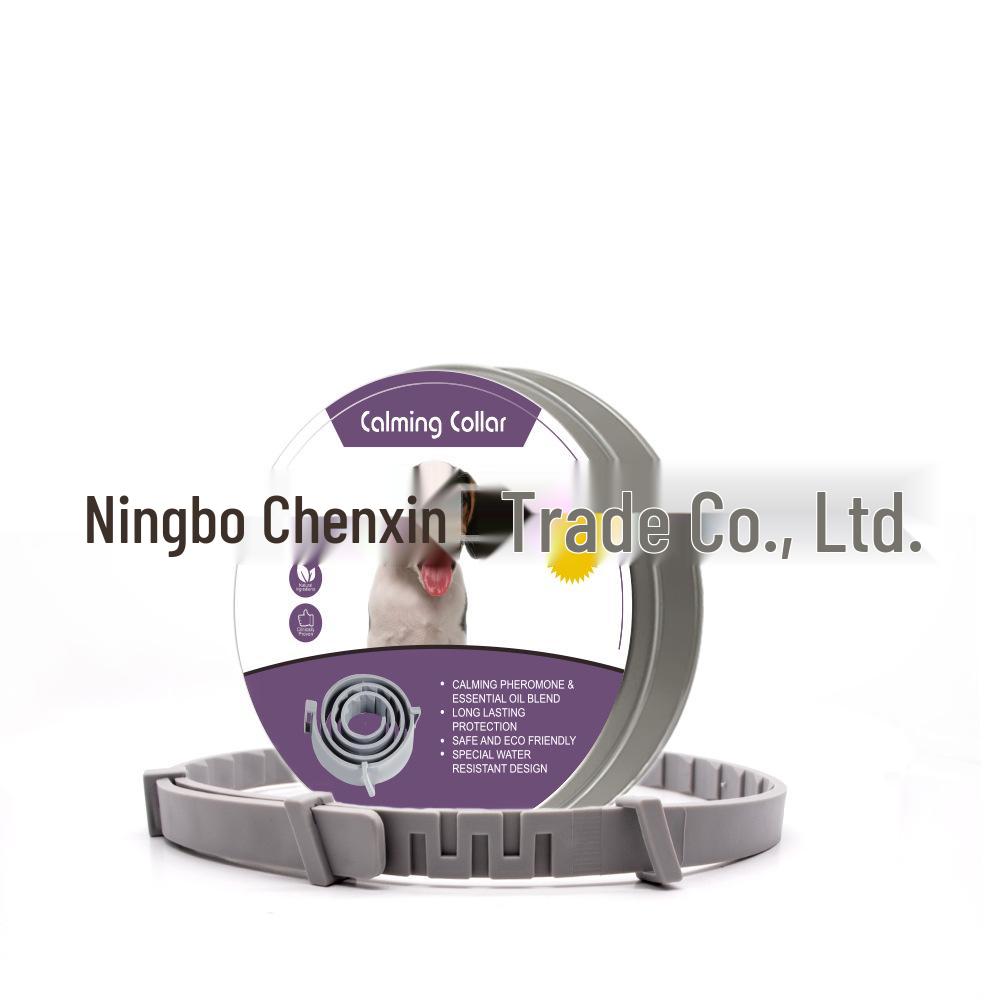 Pet Anti-Stress Pheromone Calming Collar for Cats and Dogs