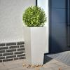 VidaXL Planter 35x35x75 Cm Stainless Steel, Outdoor Planter, Flower Box, Garden Box, Planter of 851088
