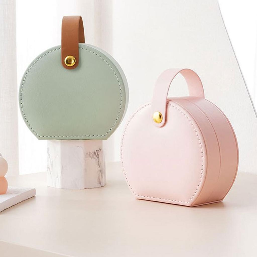 Portable Small Jewelry Box Organizer Display Case Earring Holder Packaging Box Travel Case for Earrings and Accessories