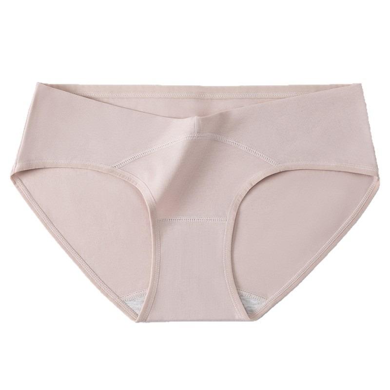 V Shape Maternity Cotton Underwear Antibacterial For Pregnant Women Early Mid Late Stage