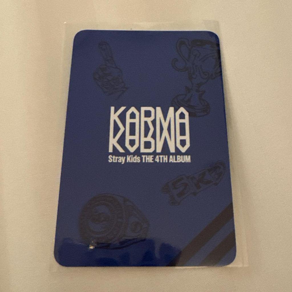 [USED] Stray Kids KARMA POPUP PVC Pouch Trading Card Seungmin