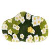 Moss Carpet Stain-Resistant Foldable Bedside Rug - Easy To Clean Flocking Design
