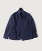 Mood Inside Woman Herringbone French Work Jacket_Purple Blue
