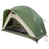 1 Person Camping Tent Green Waterproof