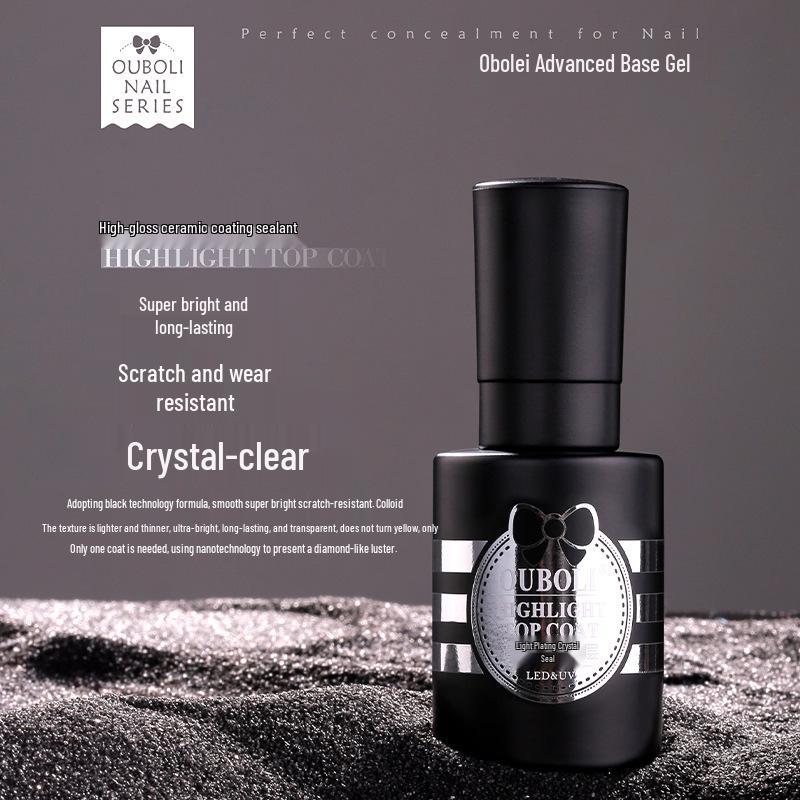 Набор Obole Гель-База и Топ для Ногтей, Матовый и Укрепляющий, 20 мл