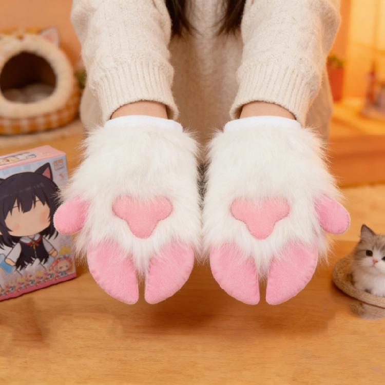 Anime Animal Paws Gloves Soft And Practical Theme Party Gloves For Role Playing And Costume Event