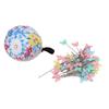 Cotton Fabric Cover Sewing Pin Cushion Kit Colored Pins Needle Storage Cushion For DIY Crafts