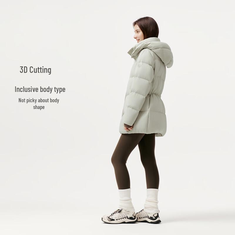 Tanbol Women's Removable Hooded Down Jacket