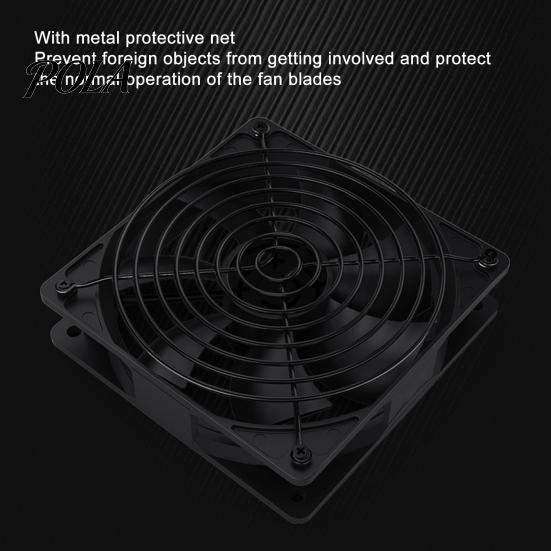 PC Case Fan Cooling Low Noise Quick Cool Down High Rotating Speed 3000RPM 4Pin Brushless Desktop Accessories Powerful