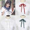 School Costume Ribbon Tie For Women Satin For Men Uniform Neck Ties JK Bow Tie Cravat Bow Bow Tie