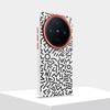 Magnetische Zuigtelefoonhoesje voor Honor Magic 8 Pro Geometrische Graffiti Geschilderde Lederen Cover voor Honor Magic 7 Pro 7RSR Harde Schaal