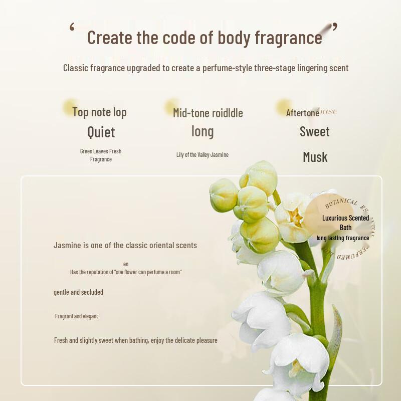 Bee Flower Botanical Essential Oil Liquid Shower Soap 650g