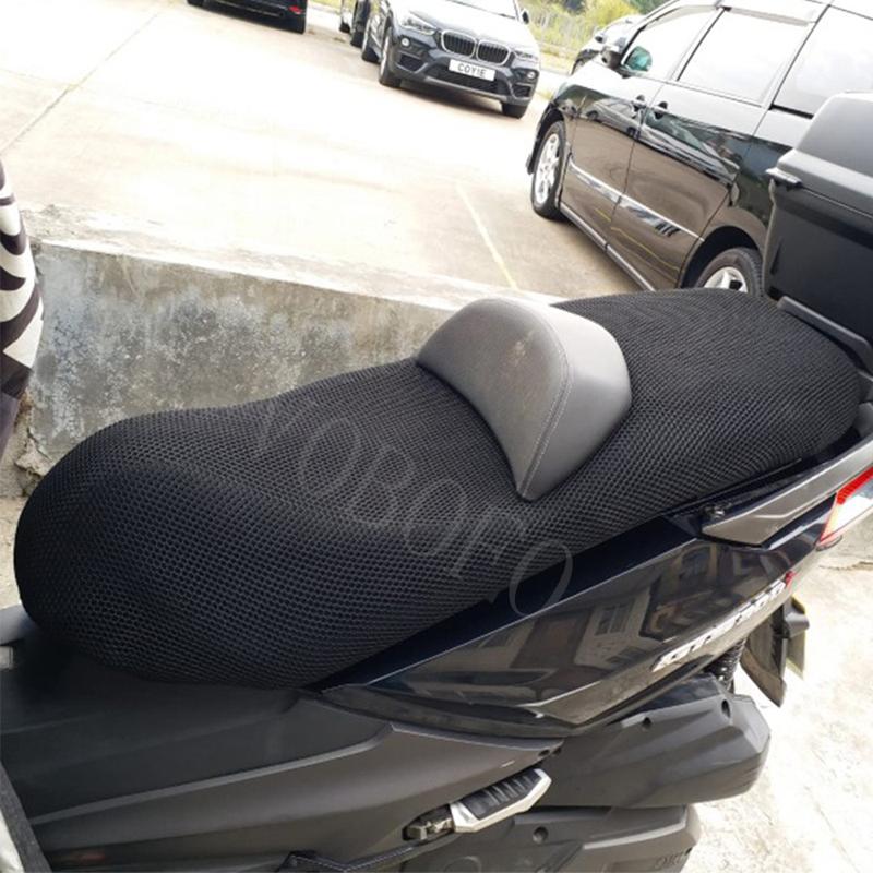 Seat Net Cover 3D Mesh Protector Sun Protection Heat Insulation Breathable Thickened Seat Cover For SYM MAX SYM400i