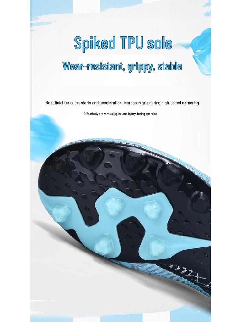 Kids' Football Boots for Boys & Girls, Middle/Older Children with Long Studs, Ideal for Primary School & Competitive Play