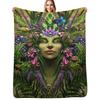 Divine Life Throw Blanket Stylish Warm Blanket for Living Room Bedroom