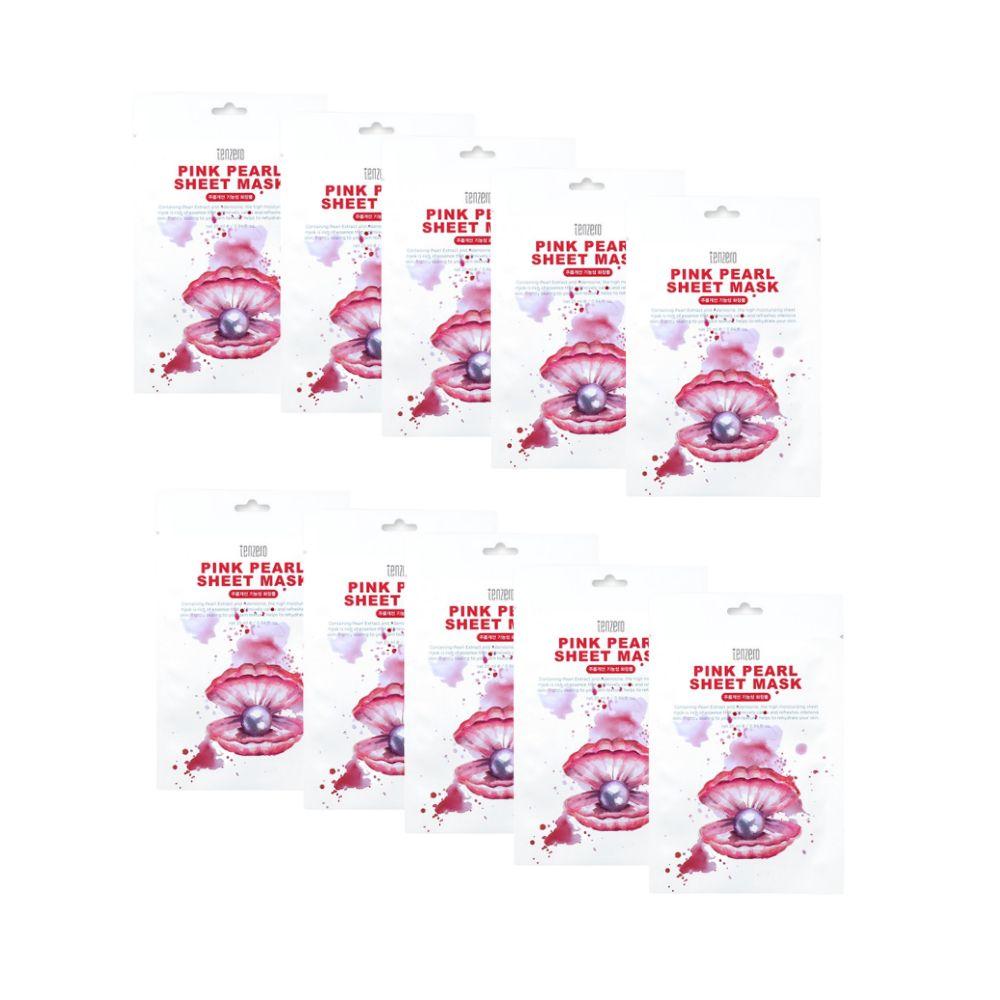 TENZERO Pink Pearl Sheet Mask(25ml) 10EA