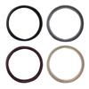 Black Car 38CM Steering Wheel Cover Leather Breathable Anti-slip Car Accessories