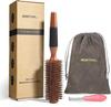BESTOOL Roll Wooden Premium Hair Care Comb for Men and Perfect for Blow and Curling Heat Popular for Shiny Hair and Beautiful Hair Brush, Comb, Women,