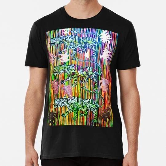 

Tigers In Jungle Size S to 5XL Made in the USA T-Shirt L