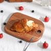 Ebony Wood Cutting Board for Kids Baby Food Small Chopping Board Fruit Bread Pizza Baking