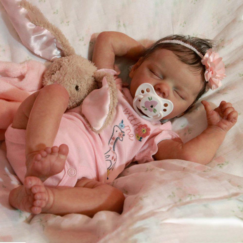 18-inch Reborn Twin A Simulation Baby Doll - Cute Realistic Infant Model
